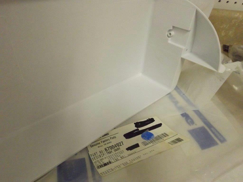 MAYTAG REFRIGERATOR 67004927 DAIRY TRAY NEW MAYTAG REFRIGERATOR 67004927 DAIRY TRAY NEW